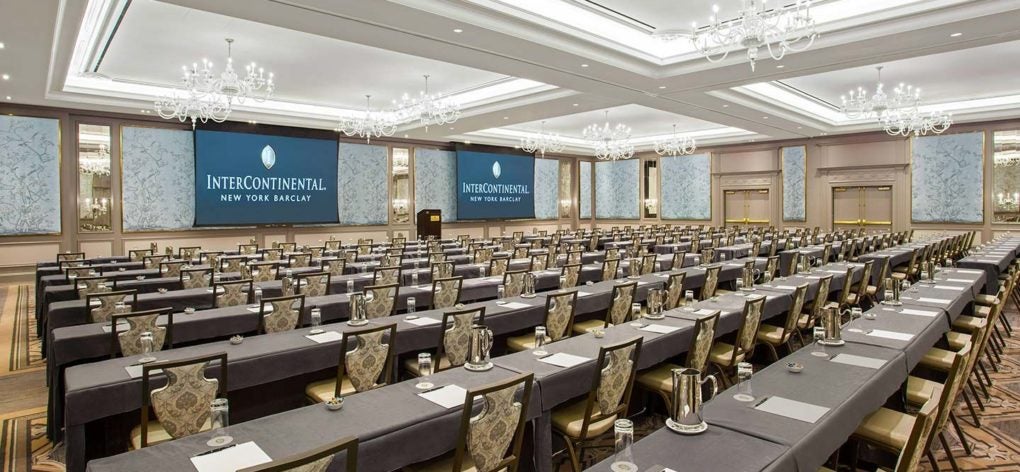 InterContinental New York Barclay meeting room event