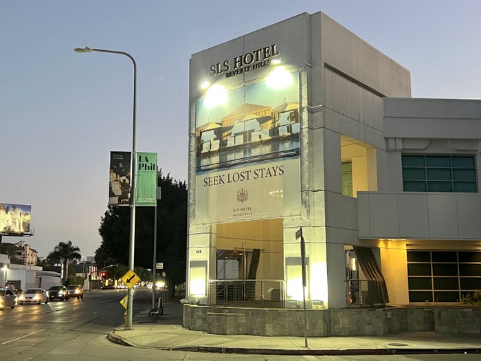 SLS Hotel, a Luxury Collection Hotel, Beverly Hills advertisement