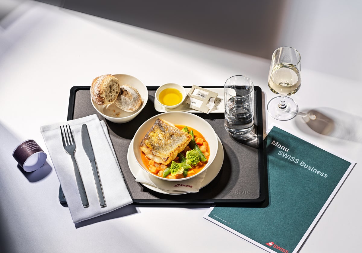 SWISS Makes Changes to First & Business Class Menus