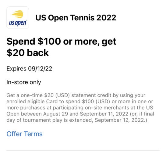 U.S. Open Perks You'll Get as an American Express Cardholder