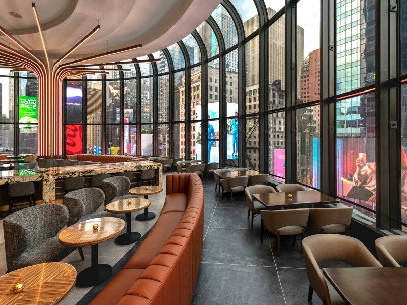 New York Marriott Marquis Broadway Lounge