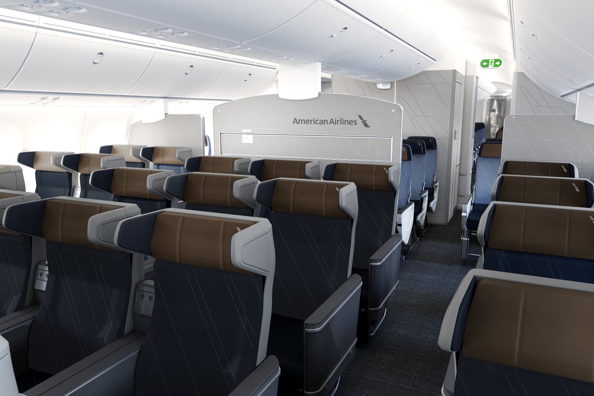 American's new Premium Economy on the Boeing 787-9