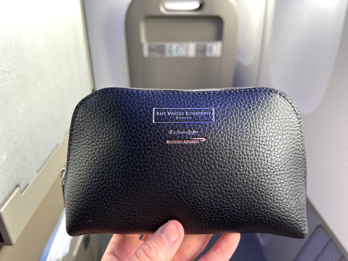 British Airways Boeing 777 200 Club World amenity kit