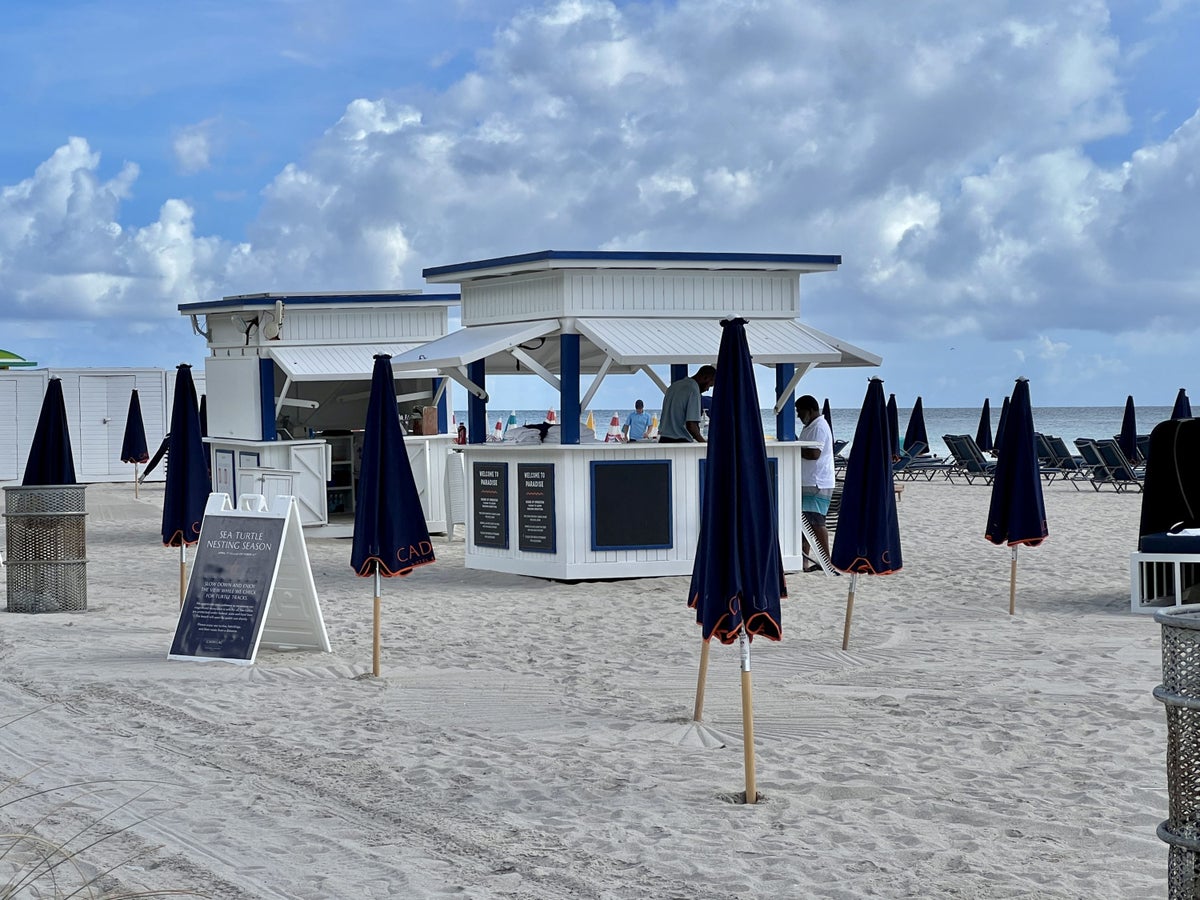 Cadillac Hotel Beach Club Beach Service