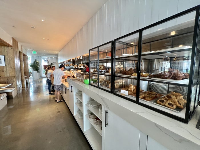 Cadillac Hotel Beach Club Breakfast Buffet Overview