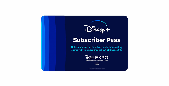 D23 Expo Disney Plus pass