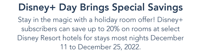Disney hotel deal