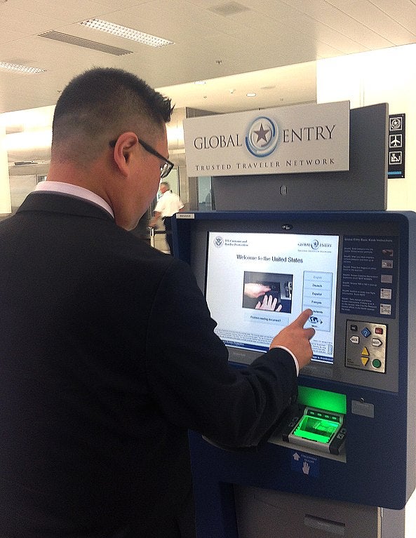 Global Entry Kiosk Miami International Airport