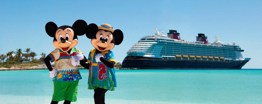 Mickey and Minnie Disney Cruise