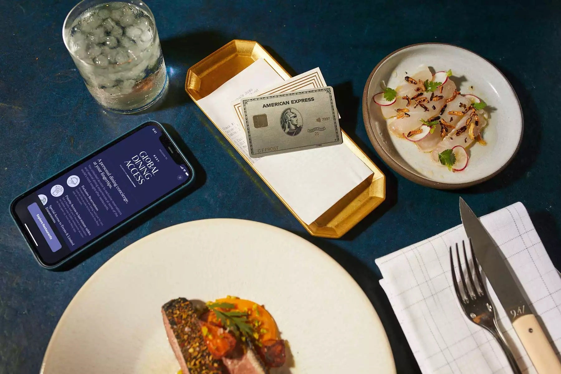 Resy Global Dining Access Amex Platinum Card