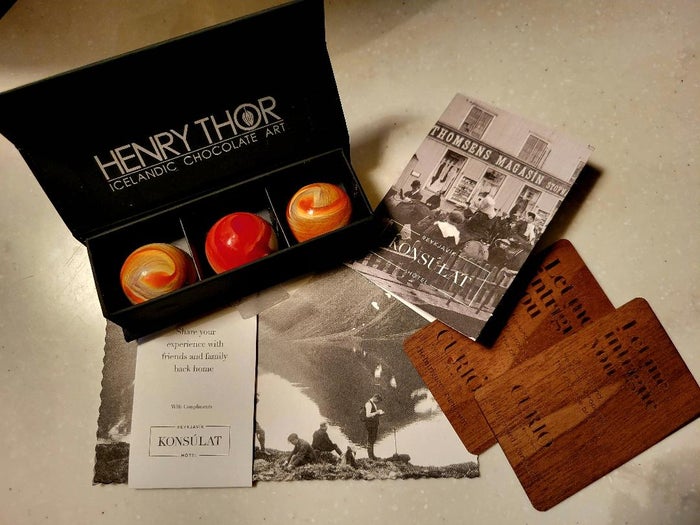 Reykjavik Konsulat Hotel Welcome Gift 