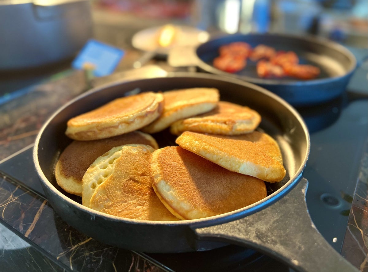 W Algarve Market Kitchen breakfast American pancakes