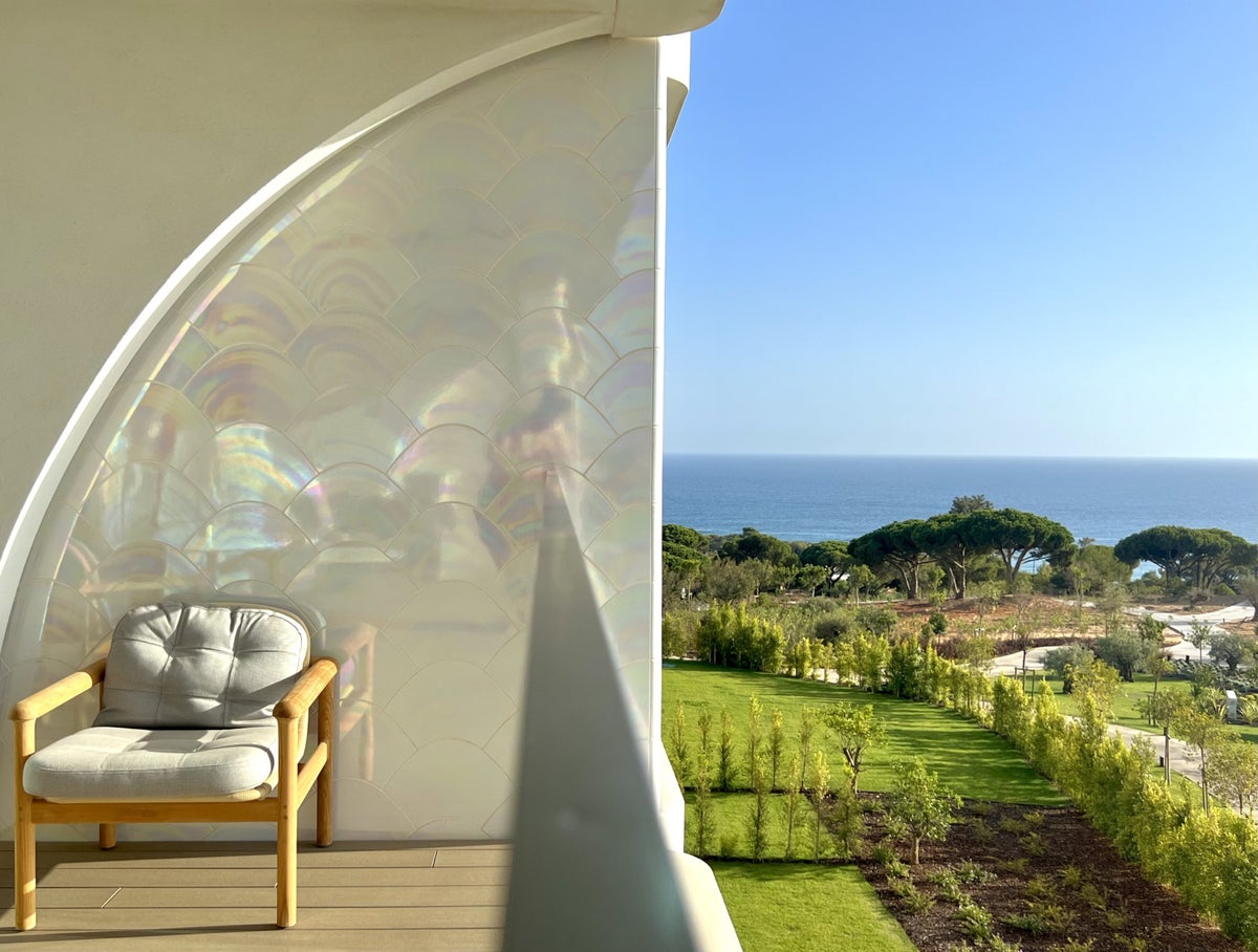 W Algarve Marvellous Residence terrace view of sea