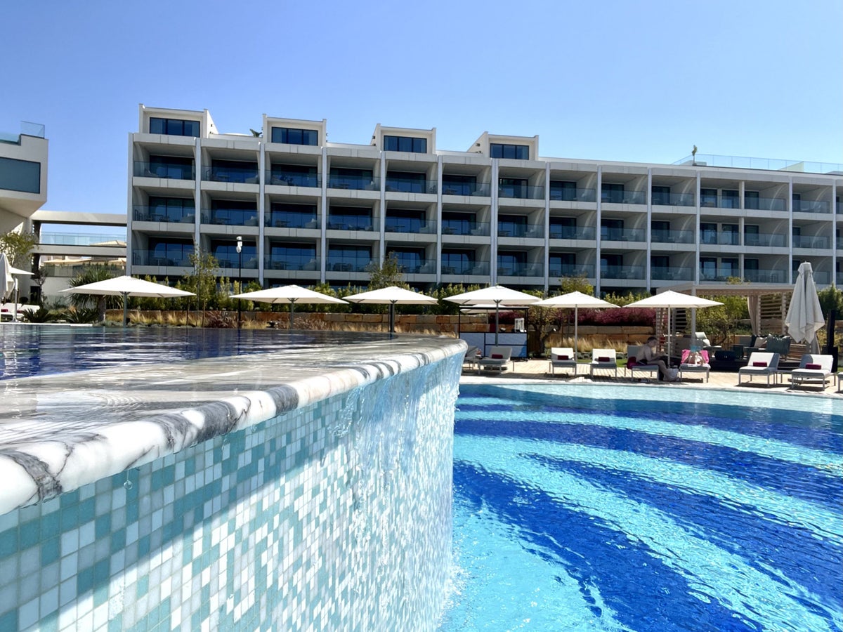 W Algarve split level pool
