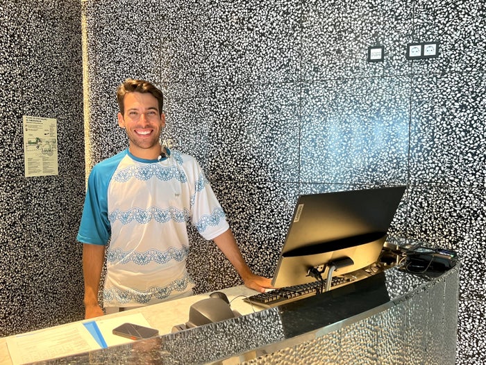W Algarve staff André from reception