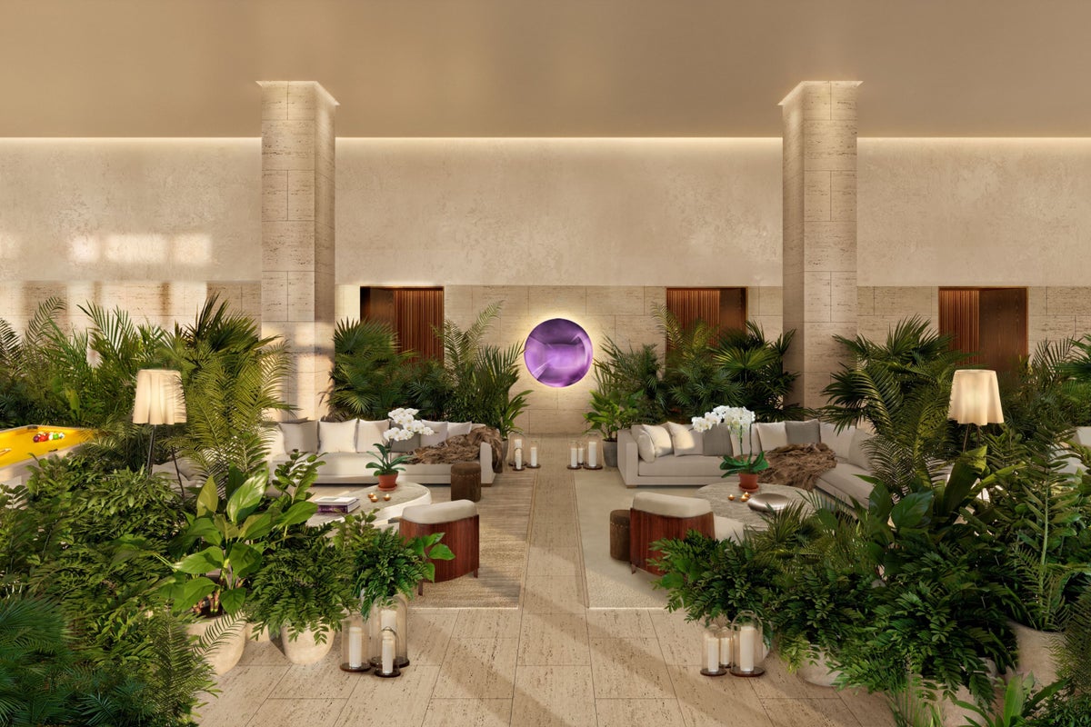 EDITION Tampa lobby rendering