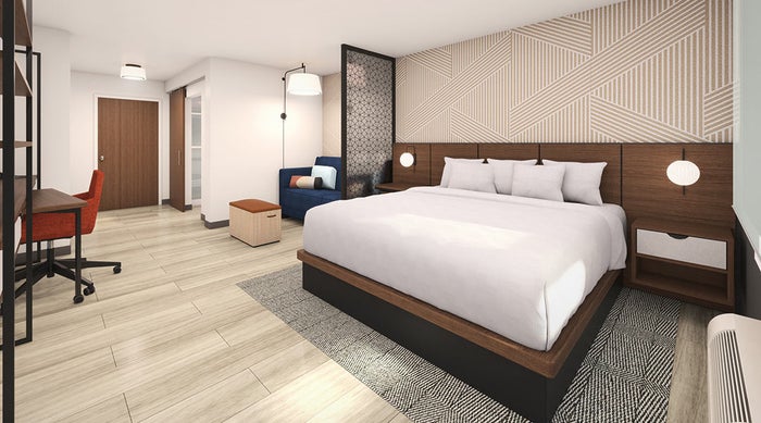 A room at an everhome hotel