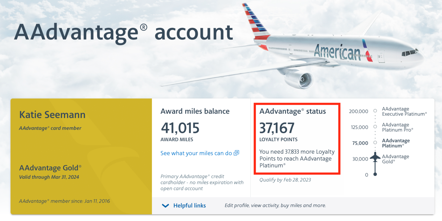check trip status american airlines