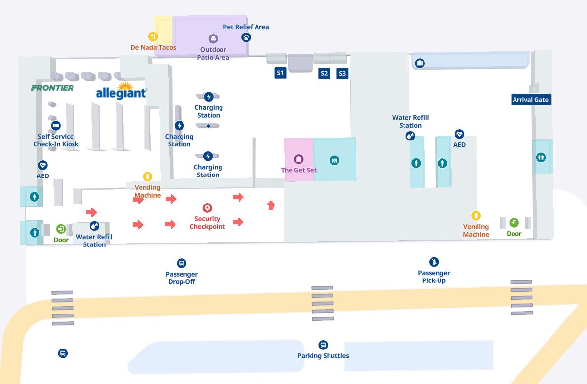 Austin-Bergstrom International Airport, AUS - Terminal Guide [2024]