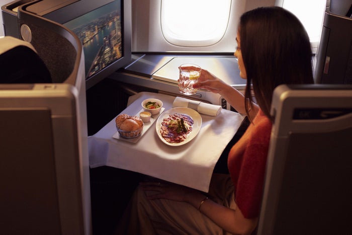 BA's return of full business class service