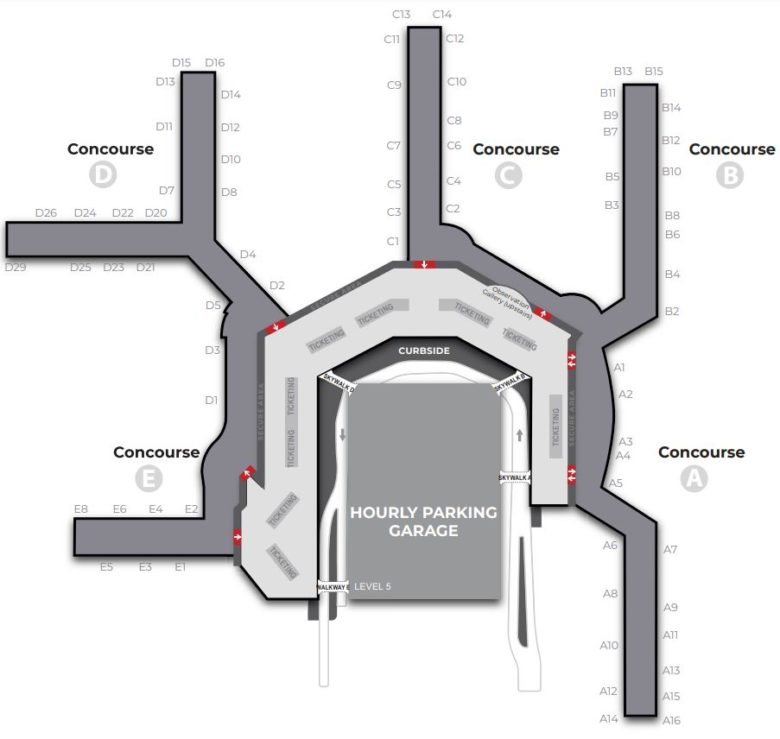 Baltimore/Washington International Airport [BWI] - Terminal Guide