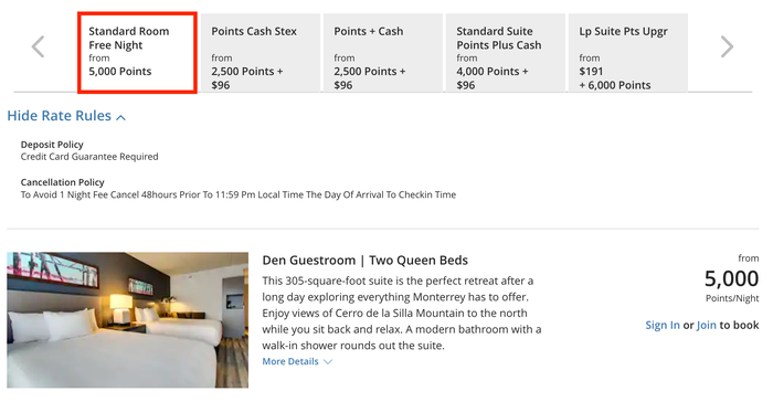 Booking Hyatt House Monterrey Mexico with points