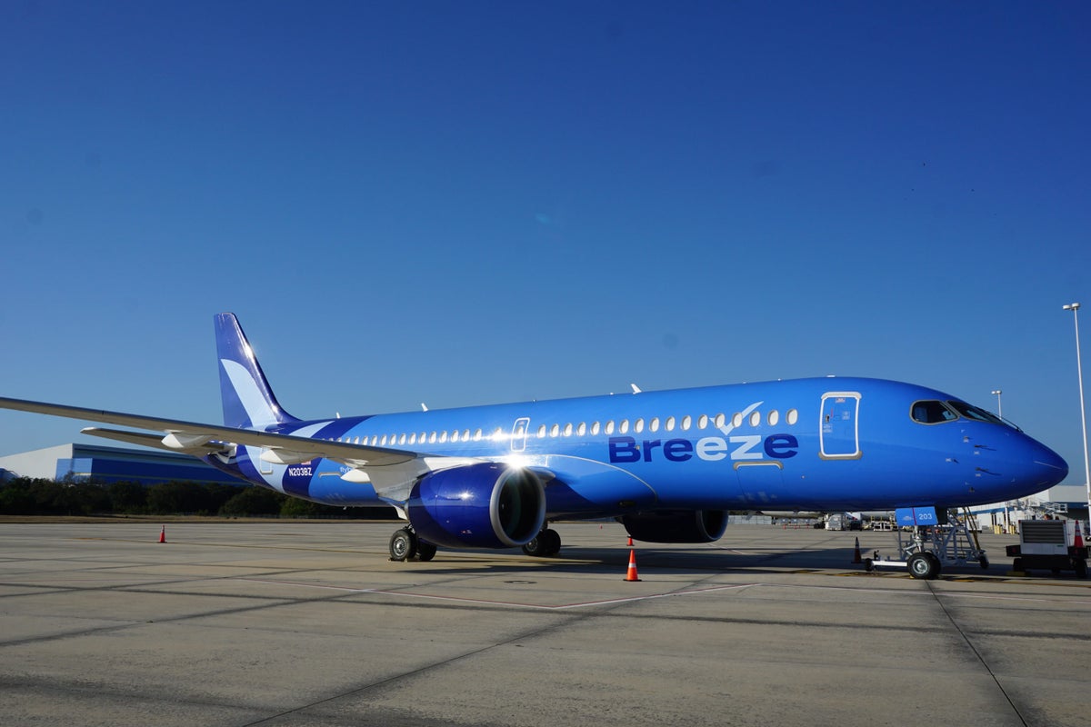 Breeze Adds 12 New Routes Across the U.S.