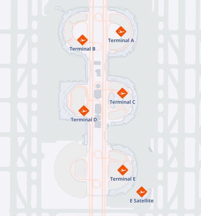 DFW Airport Map DFW Airport Map