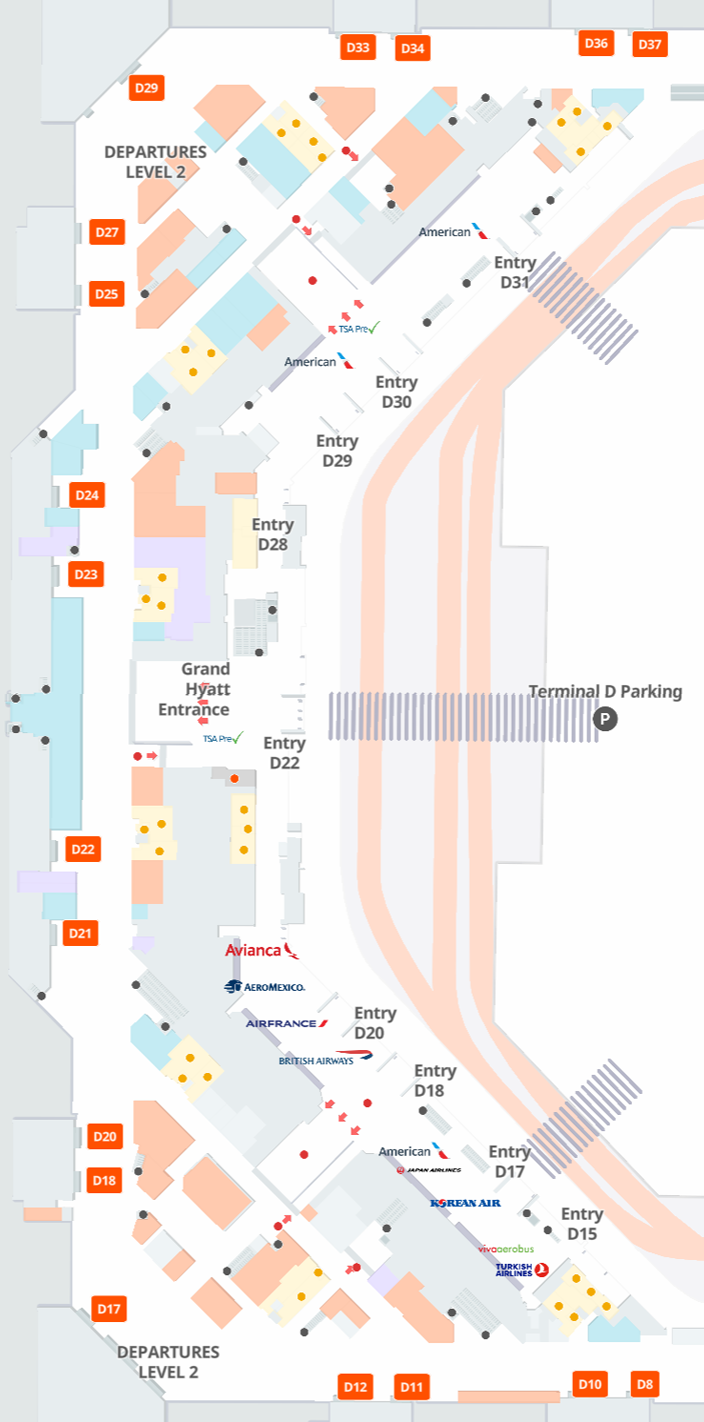 Dallas Fort Worth International Airport [DFW] - Terminal Guide 2023