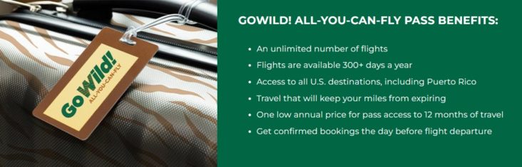 Frontier's GoWild! All-You-Can-Fly Passes On Sale From $399