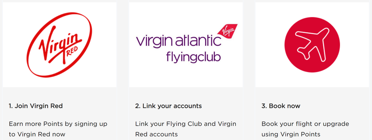 Link Virgin Atlantic Flying Club and Virgin Red