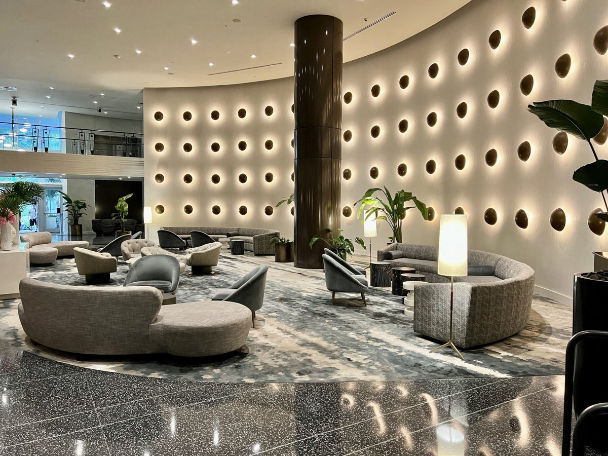 Ritz Carlton South Beach Lobby Seating Area
