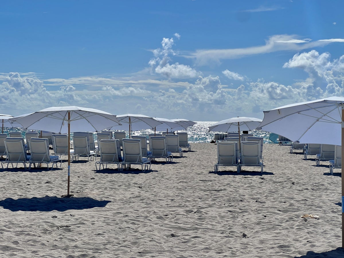 Ritz Carlton South Beach Lounge Chairs Beach