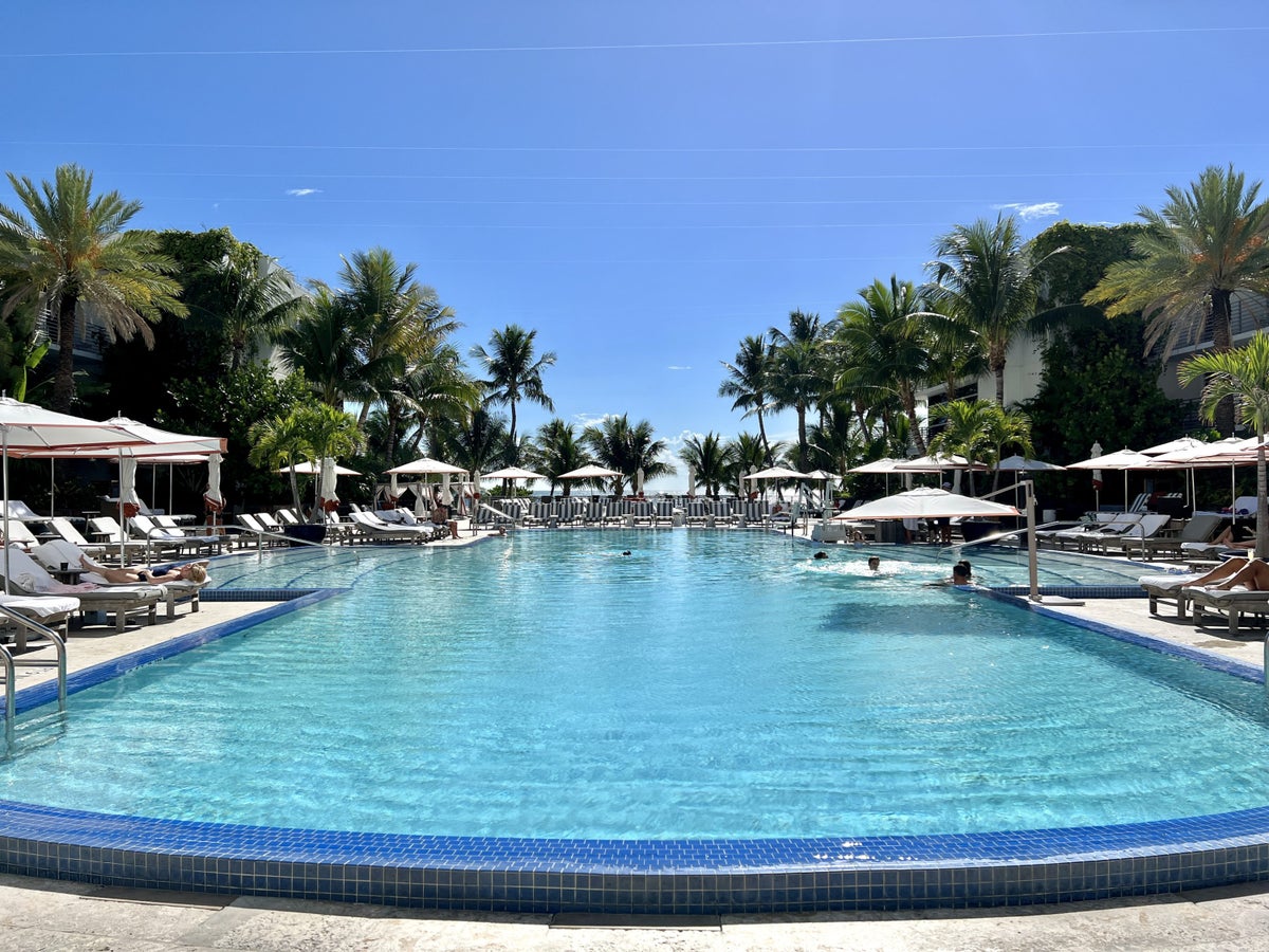 Ritz Carlton South Beach Pool Overview