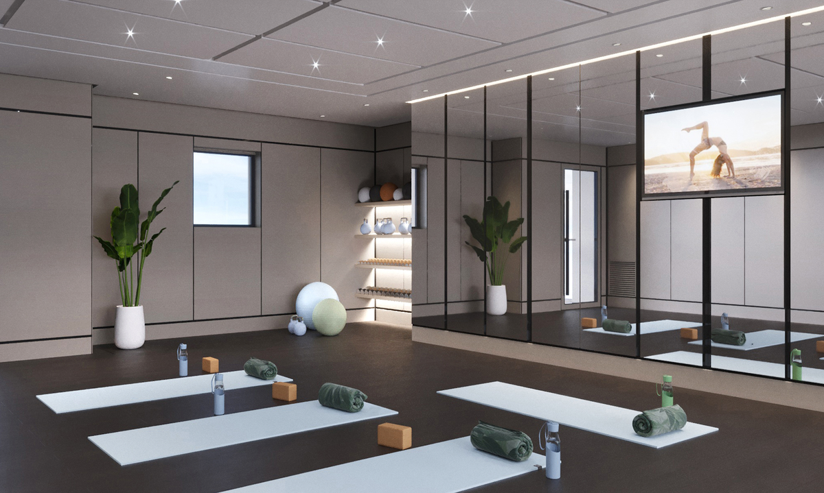 The Ritz-Carlton Yacht Collection Fitness Studio