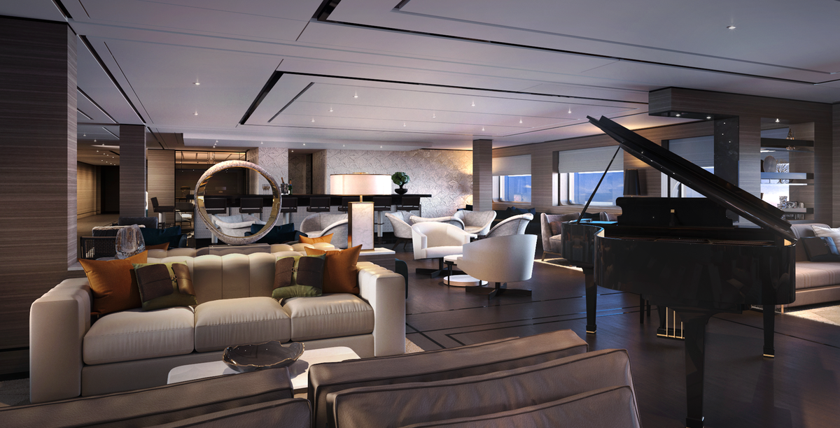 The Ritz-Carlton Yacht Collection The Living Room bar