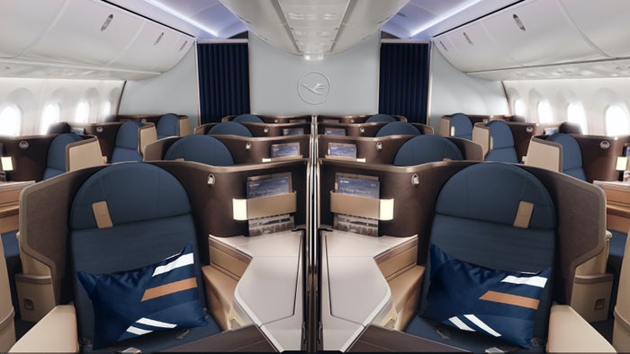 Lufthansa Interim 787 Business Class