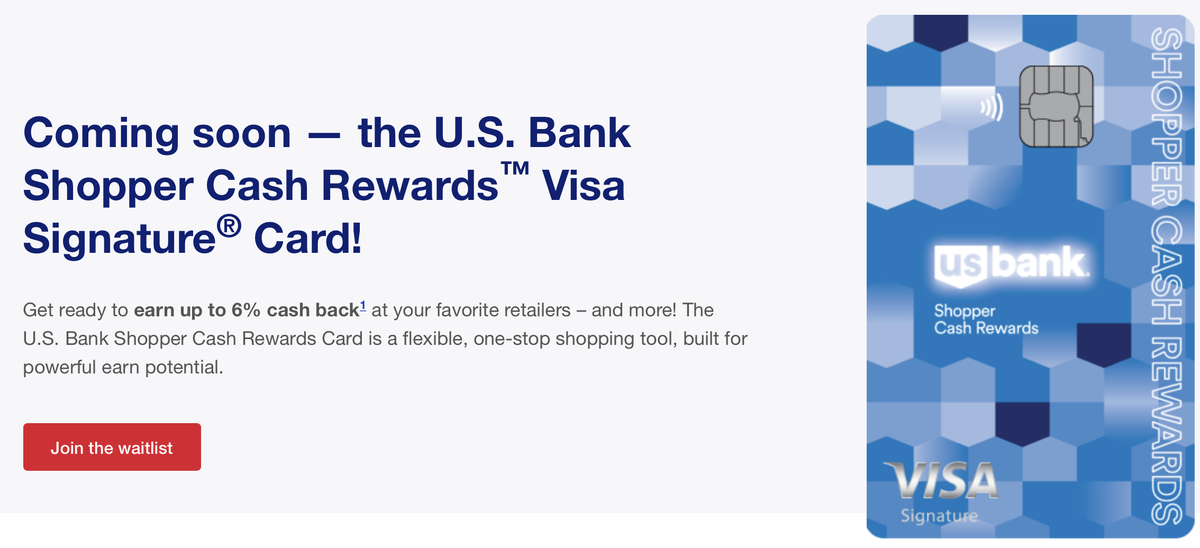 U.S. Bank Shoppers Reward Credit Card