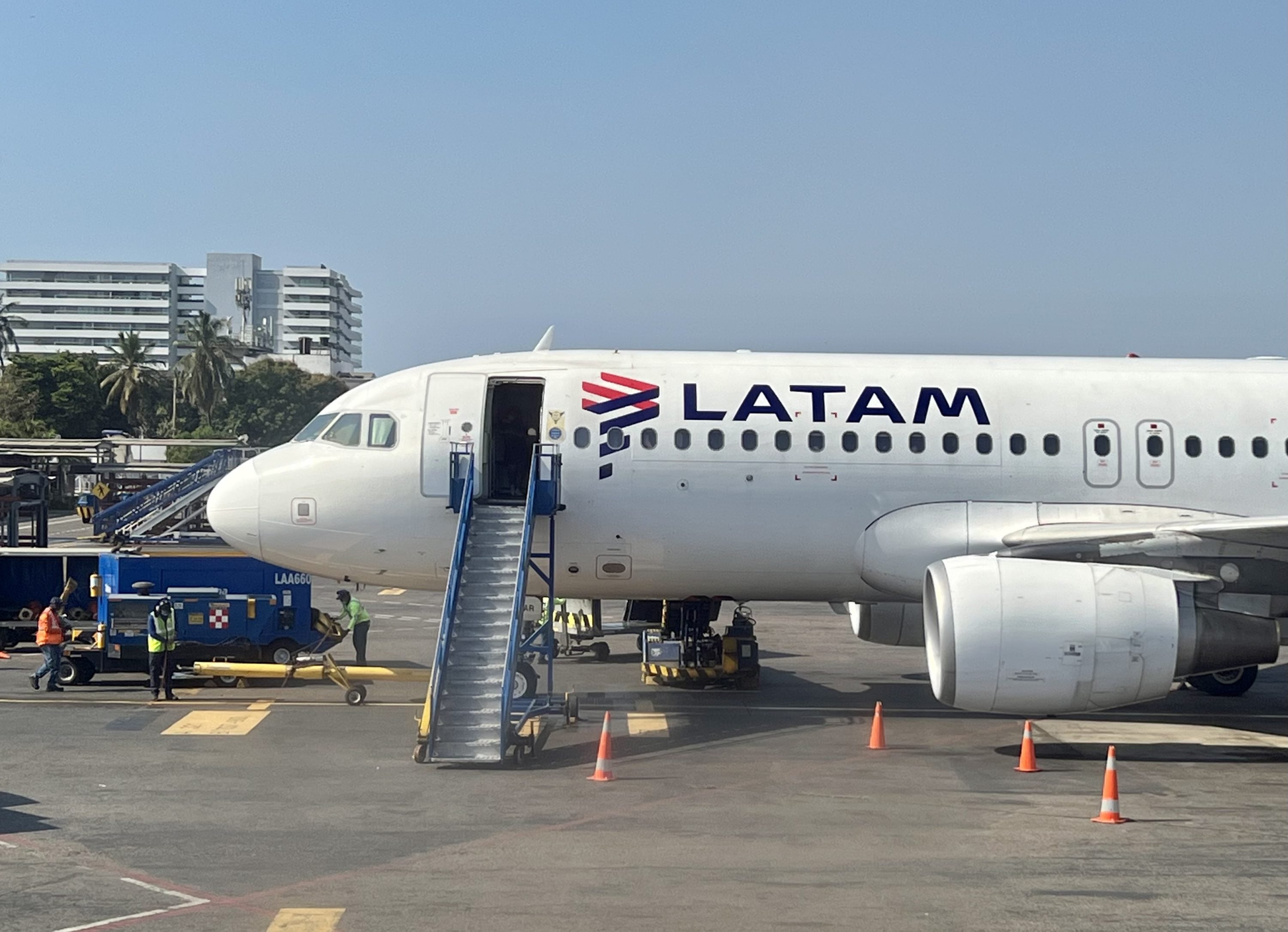 A Latam A320 at Cartagena Colombia