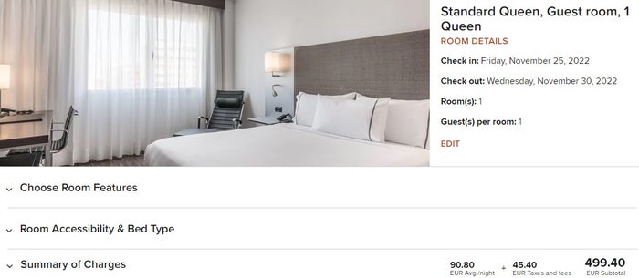 AC Hotel Alicante Cash Rate