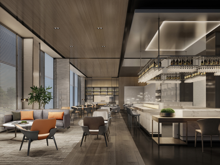 Rendering of an AC Hotel in China