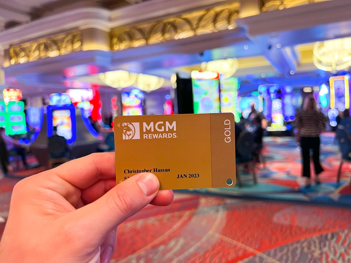 Bellagio Las Vegas MGM Gold card