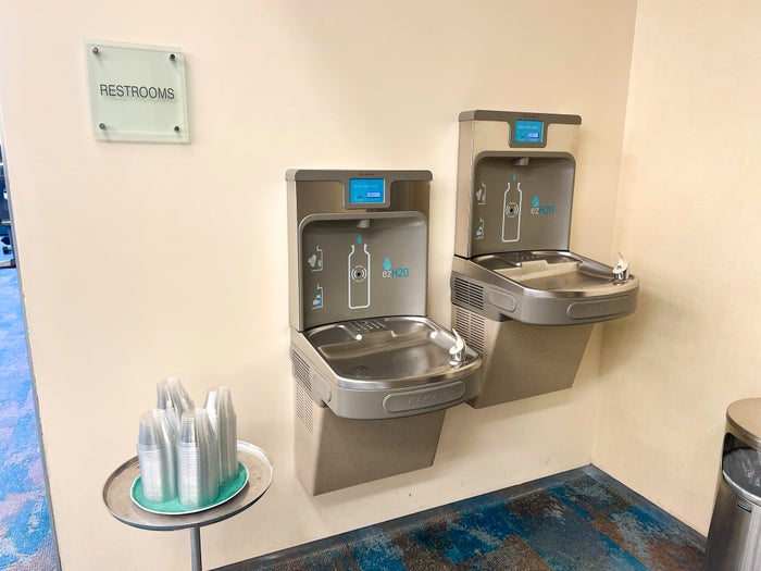 Bellagio Las Vegas gym water