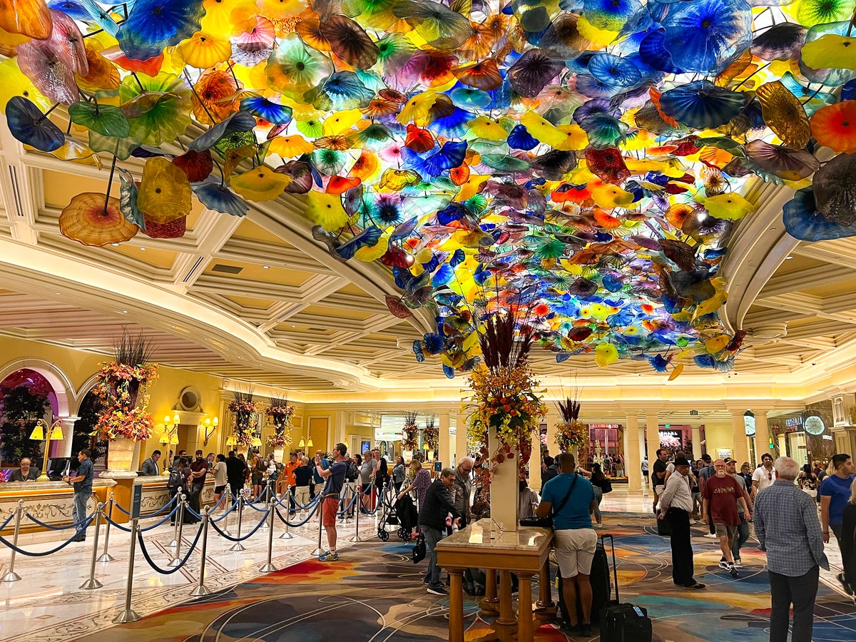 Bellagio Las Vegas lobby