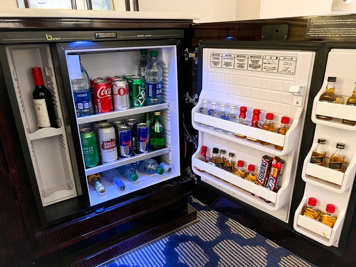 Bellagio Las Vegas minibar