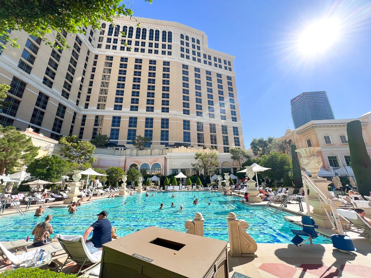 Bellagio Las Vegas pool area