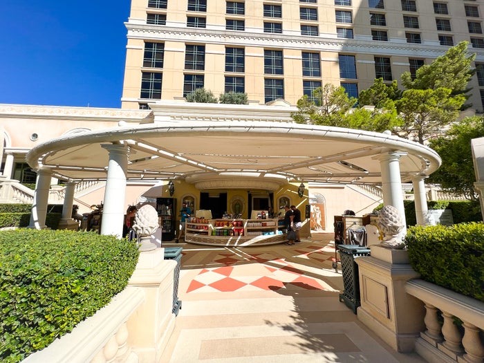 Bellagio Las Vegas pool retail