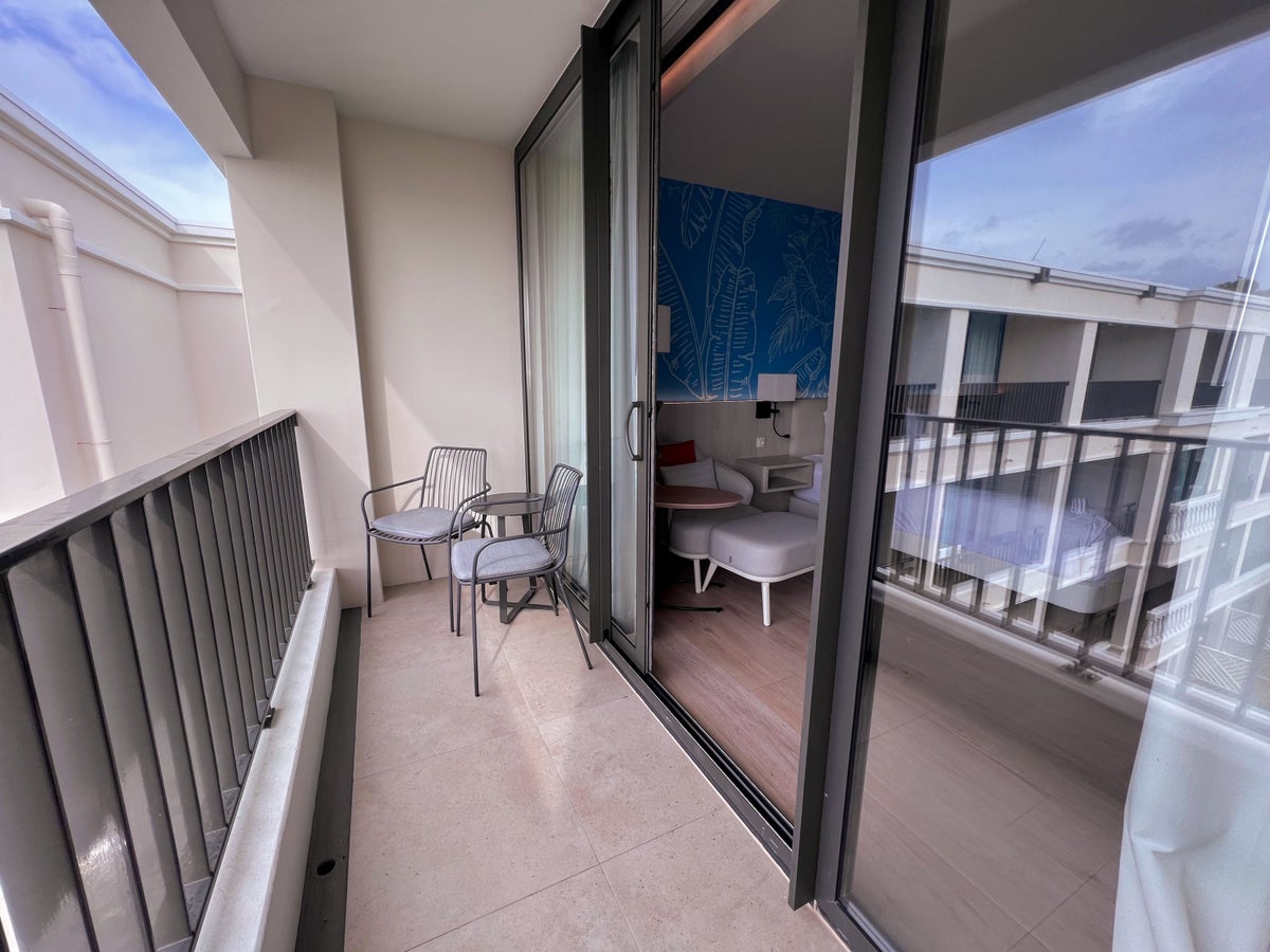 Curacao Marriott Beach Resort balcony