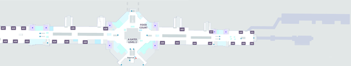 Denver International Airport Concourse A