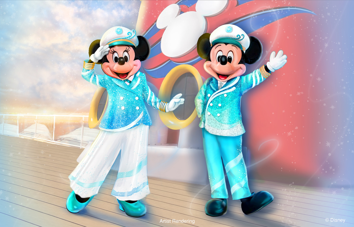 Disney Cruise Line 25th Minnie and Mickey